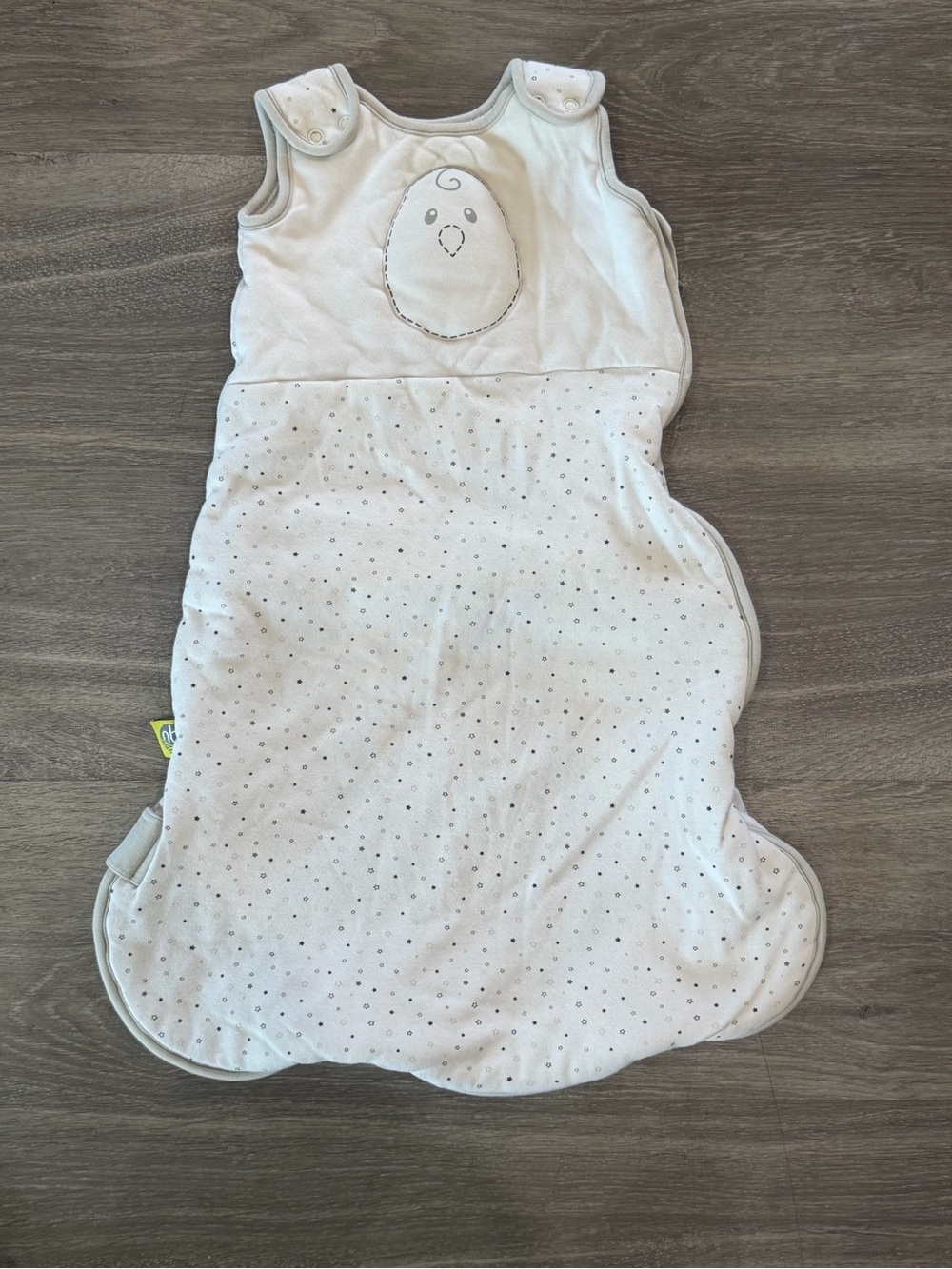 Nested Bean Zen Sack Classic Sleep Bag 3-6M Stars Gray